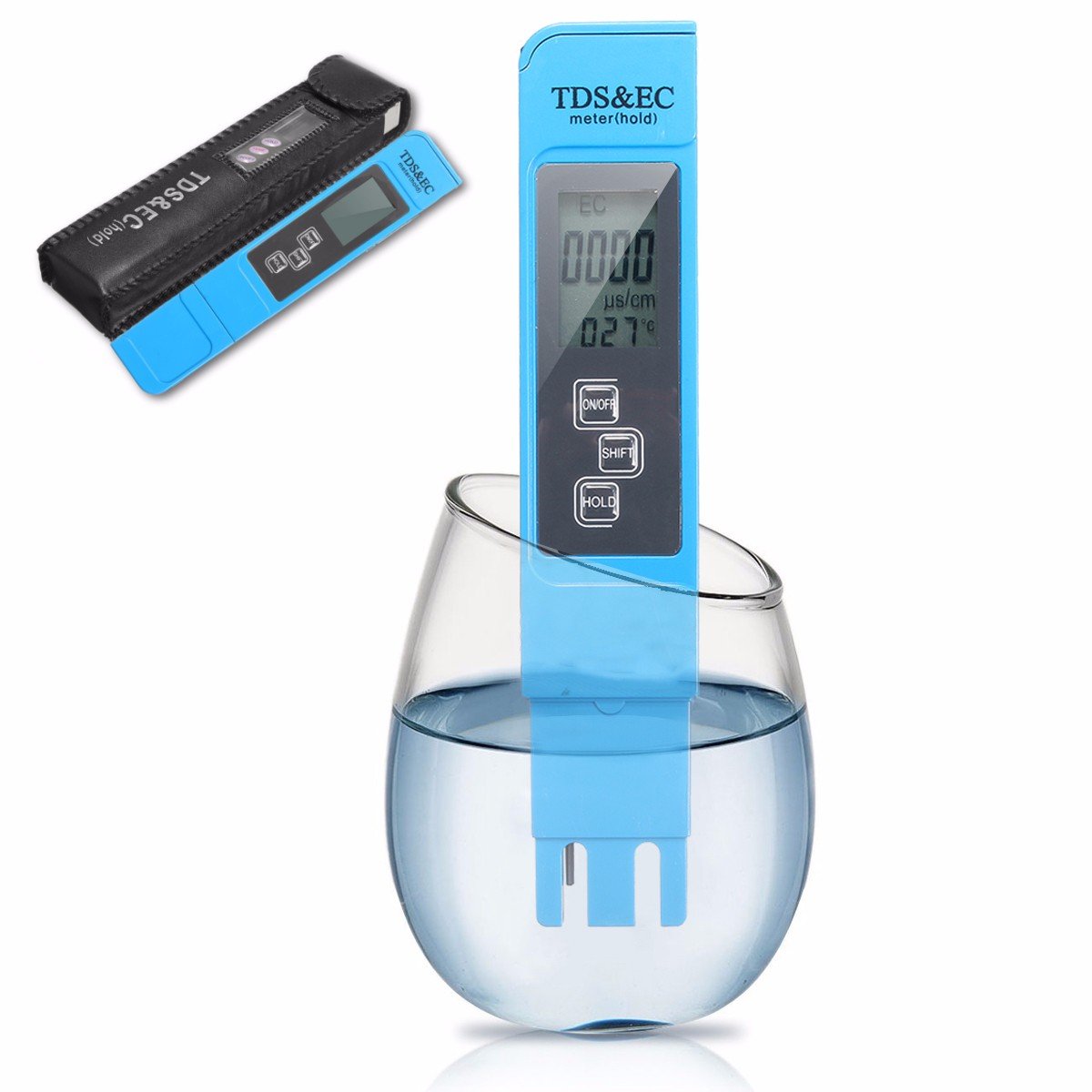 DollaTek Przeno?ny cyfrowy miernik pH LCD 3 w 1 TDS EC tester pióro czysto?? wody filtr PPM z 4 ró?nymi trybami tester poziomu wody
