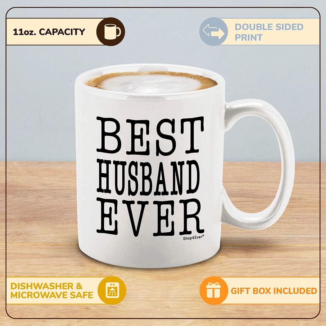 🛒 Crаzу Dеаlѕ Shop4Ever Best Husband Ever Ceramic Coffee Mug Tea Cup
