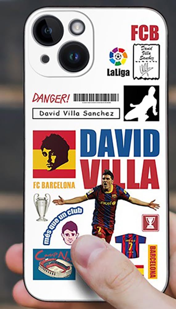 Amazon.co.jp: ダビド・ビジャ iPhoneケース サッカー