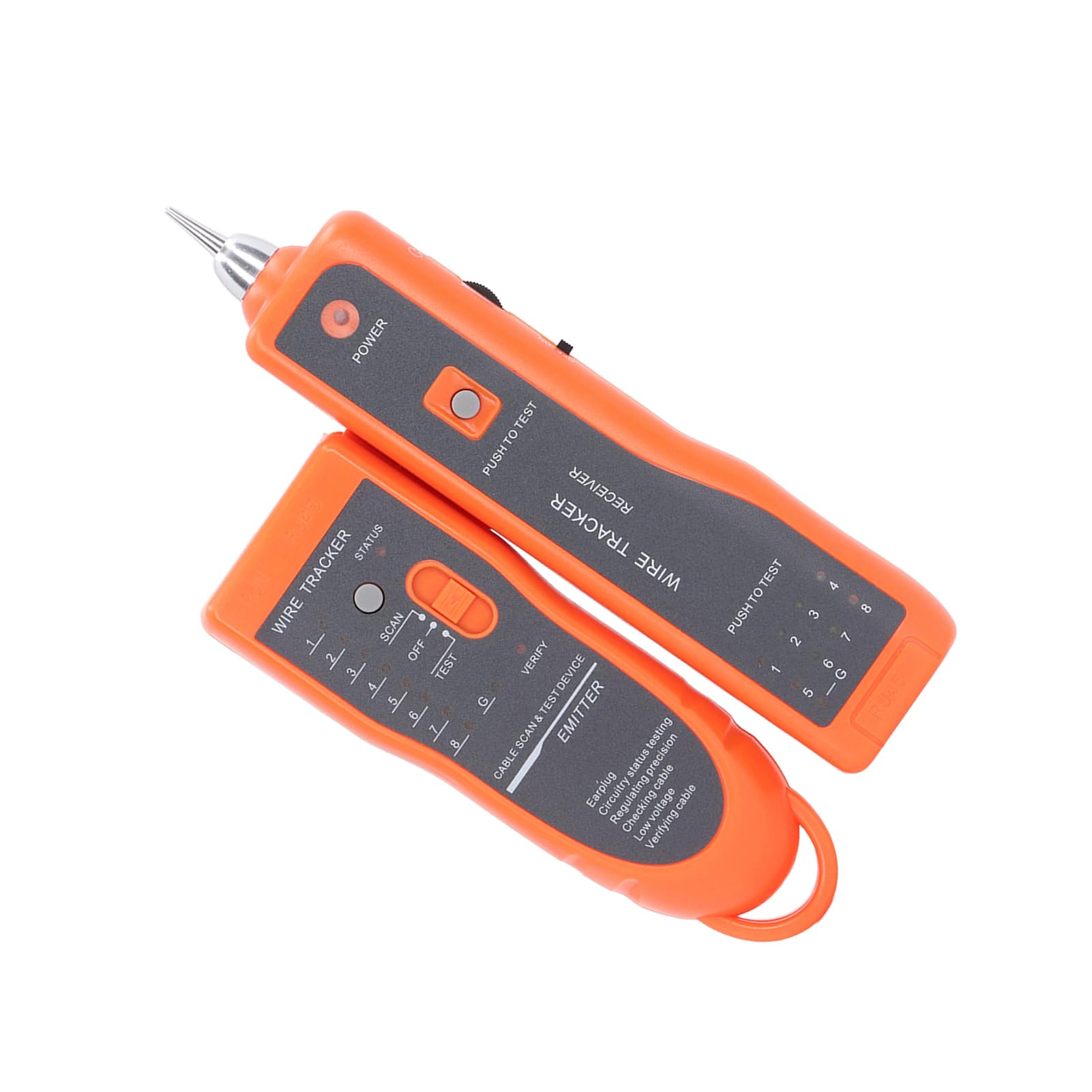 Lokalizator kablowy Detektor sieciowy Tester kabla Tester Multi -Communication do śledzenia linii telefonicznych Kable LAN Systemy elektryczne