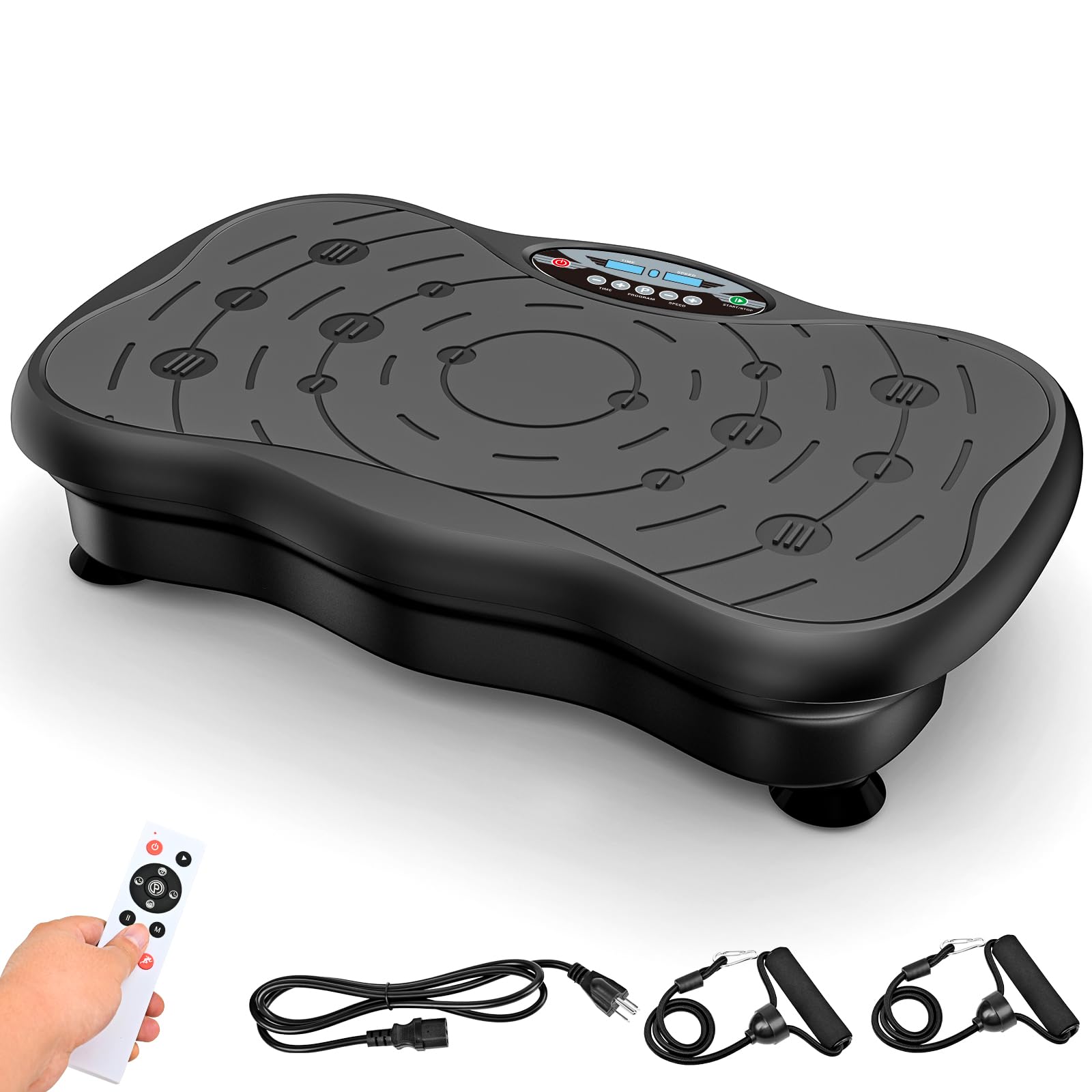 Vibration Plate Exercise Machine for Lymphatic Drainage Weight Loss, Whole Body Workout Vibration Fitness Platform ,Home Training Equipment ,Sport Gym for Weight Loss Fat Burner for Women Men
