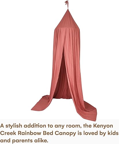 Miniatura 4 de Cortinas con dosel de cama para niñas, decoración de tienda de campaña de cama, cortinas de cama con dosel de princesa rosa y blanco, toldo de red