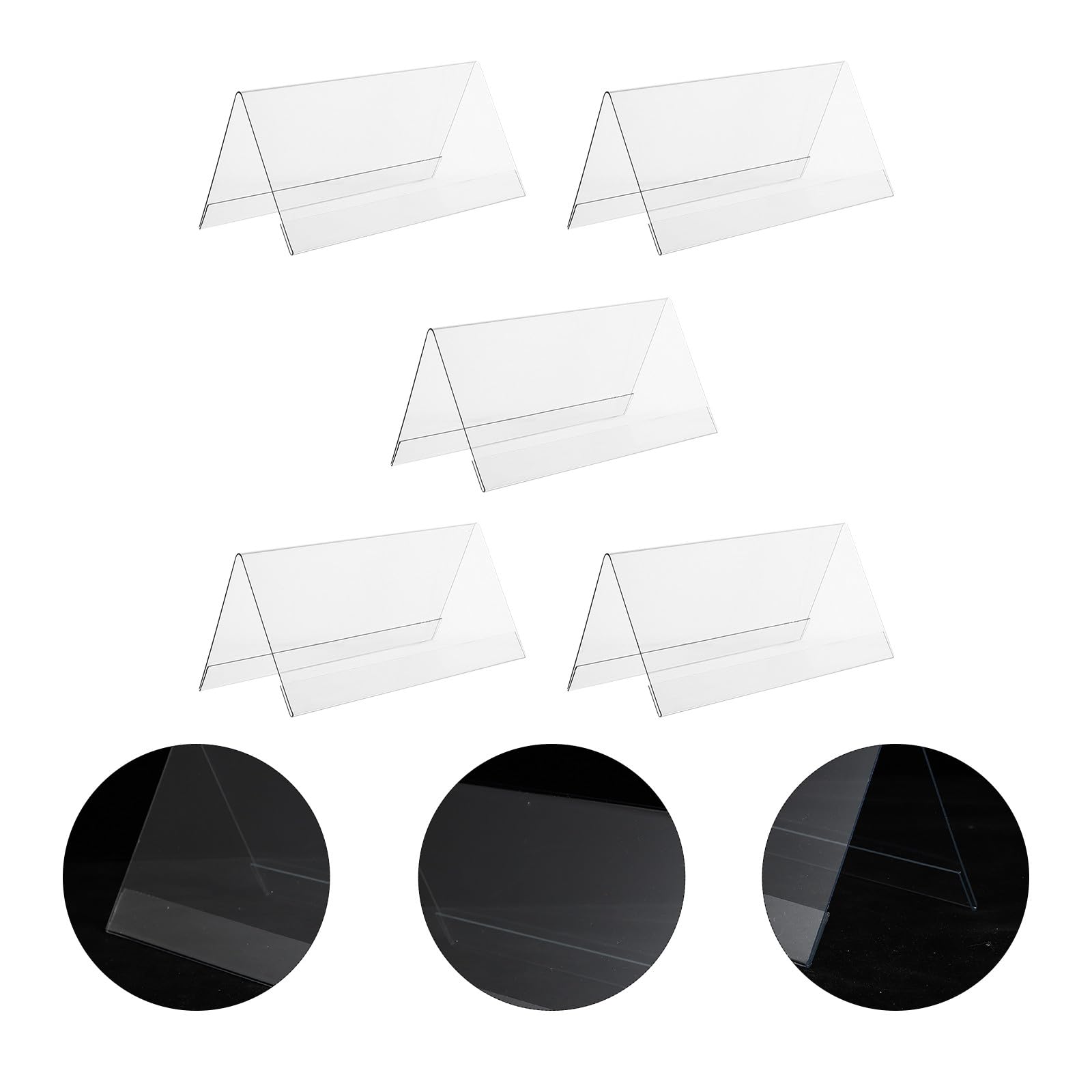 Amazon.co.jp: COOPHYA アクリルディスプレイスタンド 200×100mm 両面