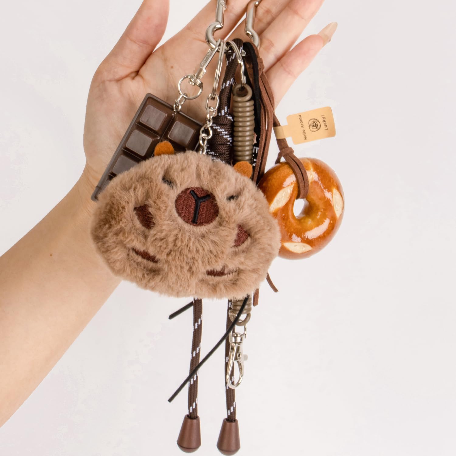 Georgie Porgy Bag Charms Keychains Handbag Accessories for Women Purse Backpack Sports Bag Pendant Cute Unique Gift for Girls - Image 3