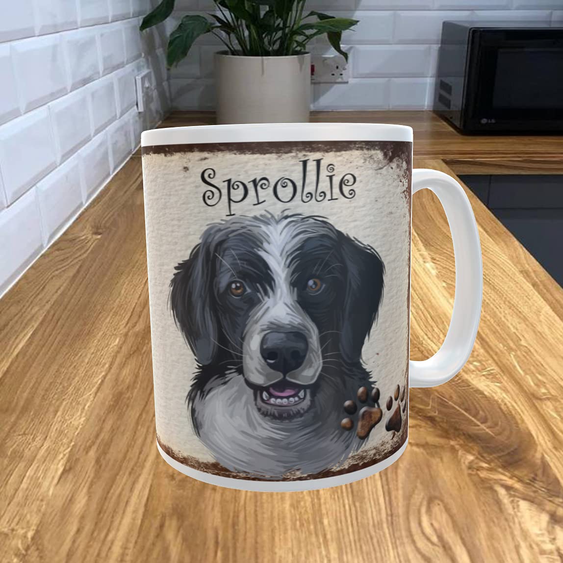 Shawprint Limited SPROLLIE 11oz Coffee Mug My Dog's Rules Theme 343DRMUG