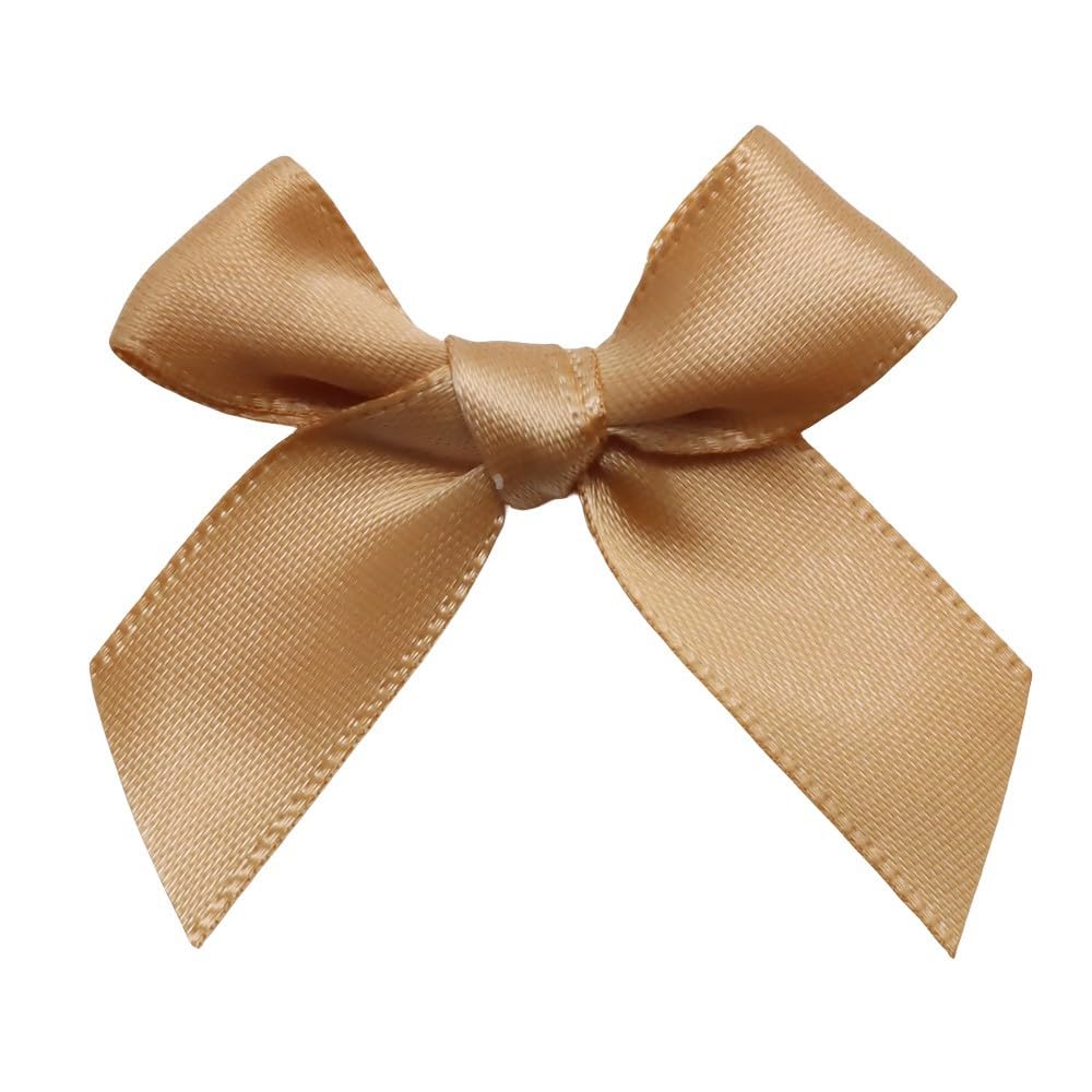 100 Mini Fiocchi Rossi In Nastro Di Raso 4,5 Cm – Fai Da Te, Decorazioni Natalizie, Confezioni Regalo E Biglietti - 4
