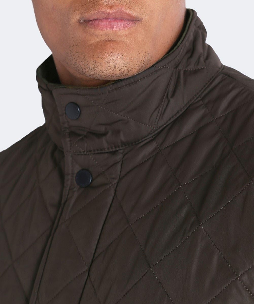 Barbour Men's Chelsea SPORTSQUILT Jacket (M, Olive)