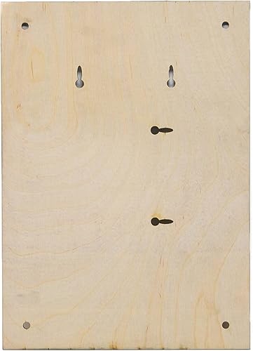 Miniatura 4 de Marco FLEX para cómics modernos  99% protegido contra rayos UV  Crafti Comics (negro, respaldo de madera clara)