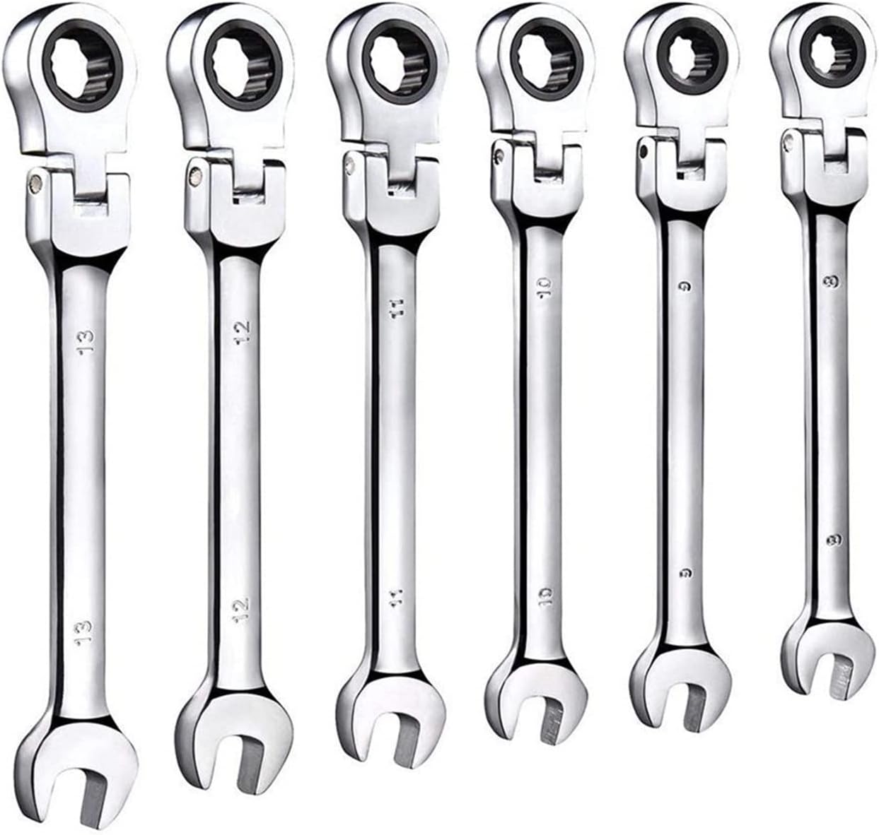 Hardware Tools Home Improvement, Open-end Spanners Key Set Ratchet Wrench,gear Wrench Flexible Head Auto Repair Ratchet Wrench Wrenches