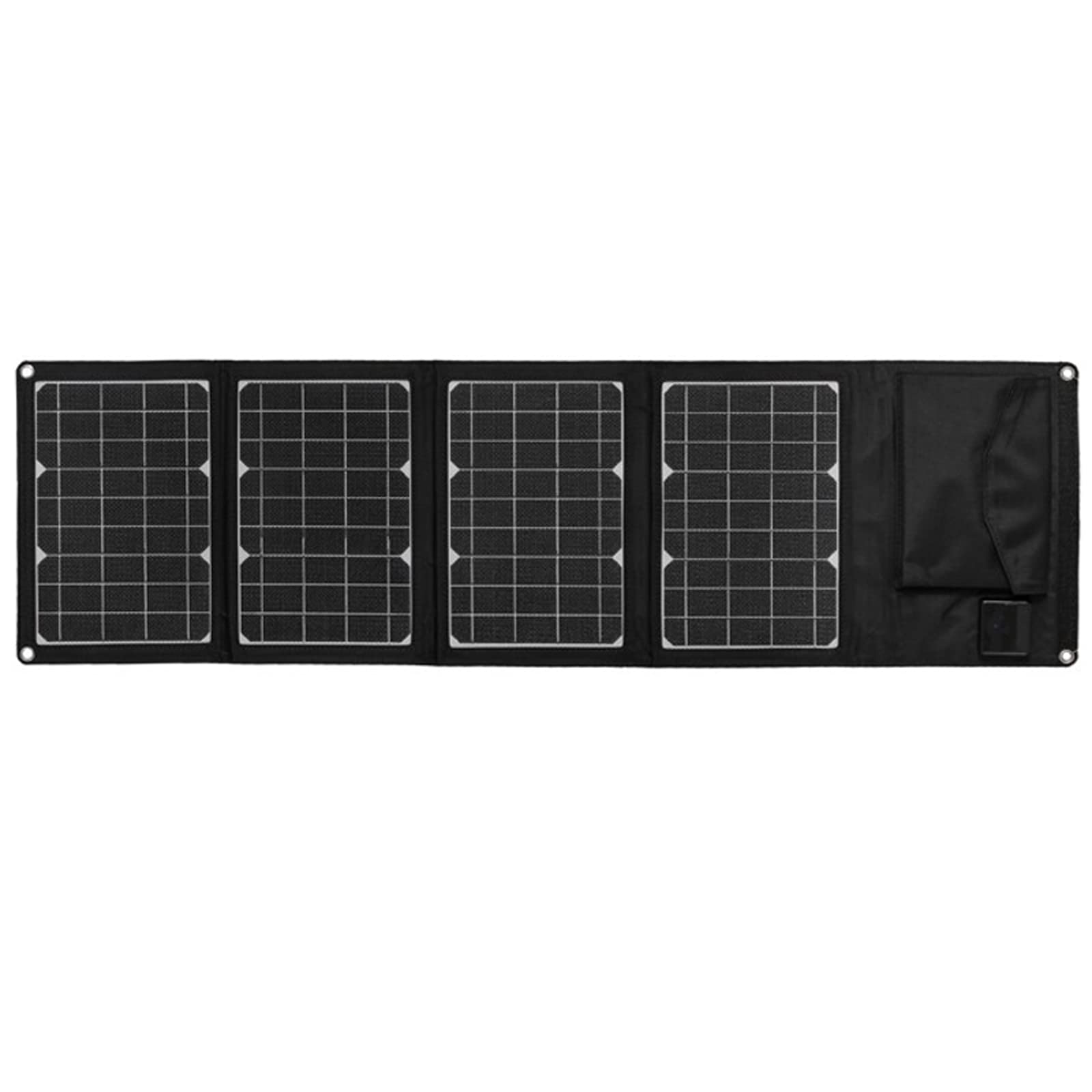 Chargeur Solaire Portable Panneau Solaire Portable 2 Ports USB 1 Port CC Portable étanche QC3.0 Charge Rapide pour Le Camping Les téléphones Portables la Banque d'alimentation(Size:38W)