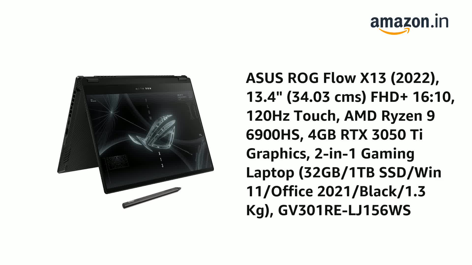 ASUS ROG Flow X13 (2022), 13.4