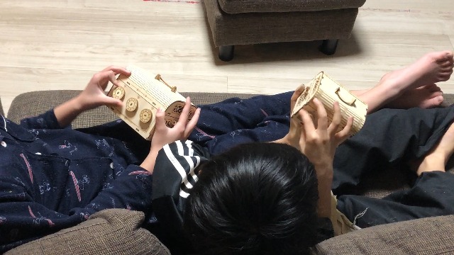 Amazon | MiYAVi 大型宝箱 ダイヤルロック 貯金箱 秘密箱 春休み 工作