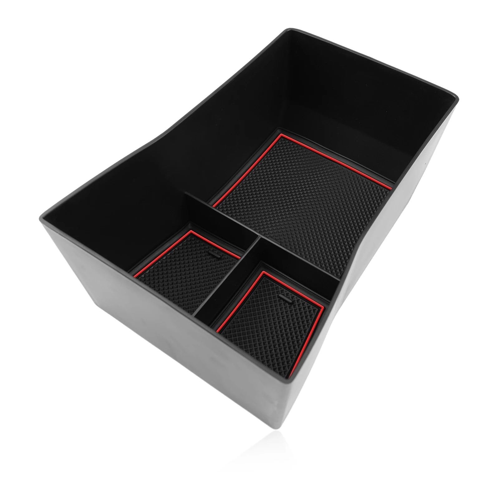 KYTGIOL Car Storage Organizer Compatible With Hyundai For Kona SX2 2024 Car Central Control Armrest Storage Box Interior Parts