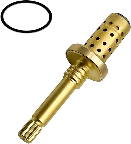 Ebrmeiwo Conjunto de husillo de control de flujo TA-10, reemplace el husillo del cartucho, latón