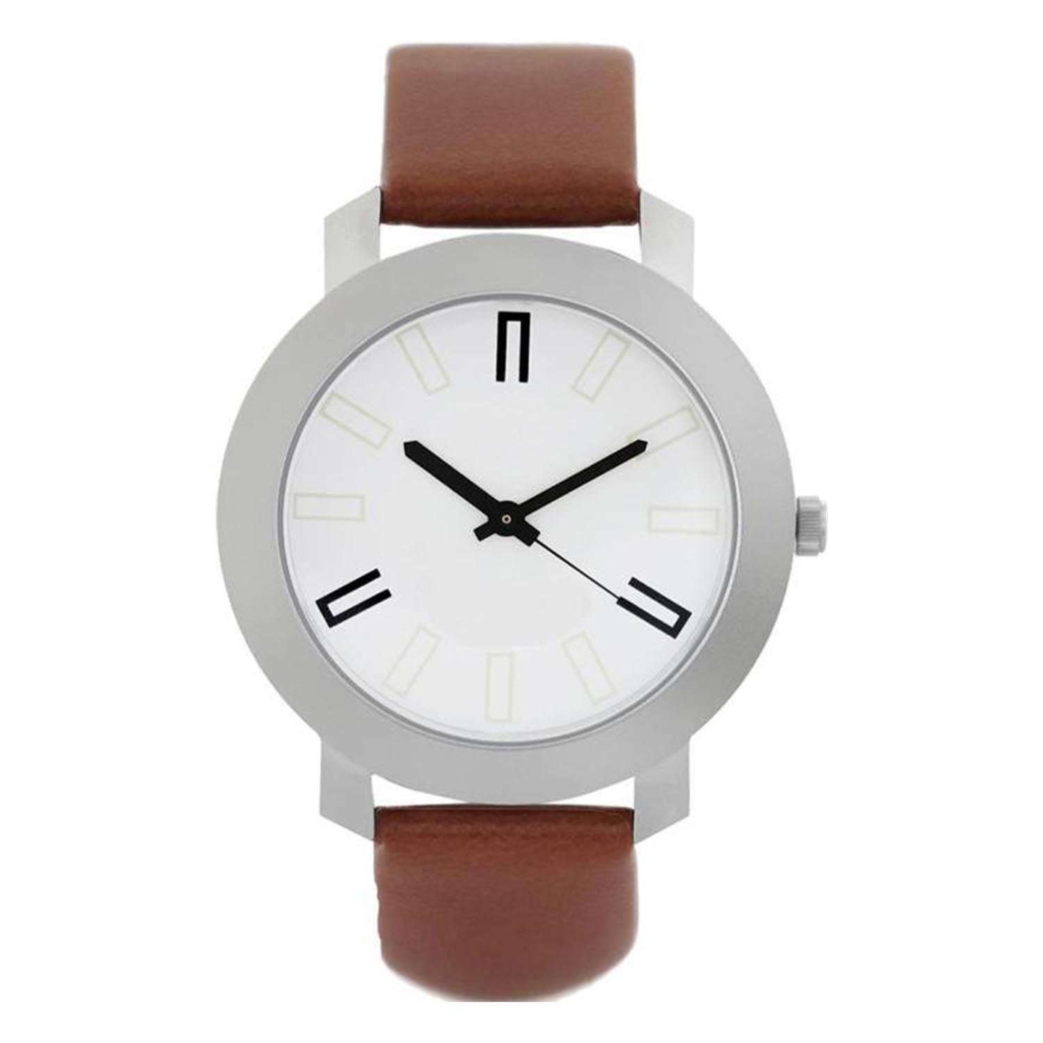 The Shopoholic Analog Brown Leather Belt Plain Watch for Men Formal (B07DDNV7QH) Amazon Price History, Amazon Price Tracker