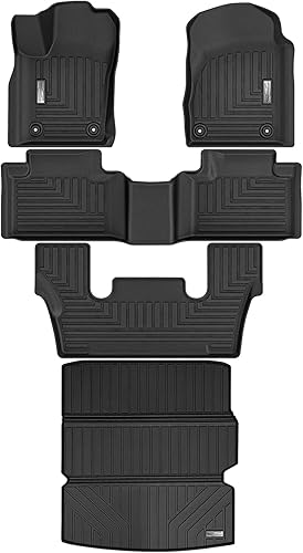 Alfombrillas y forro de carga compatibles con Subaru Crosstrek 2024Subaru Impreza 2024 TPE para todo tipo de clima, revestimiento de goma para todo