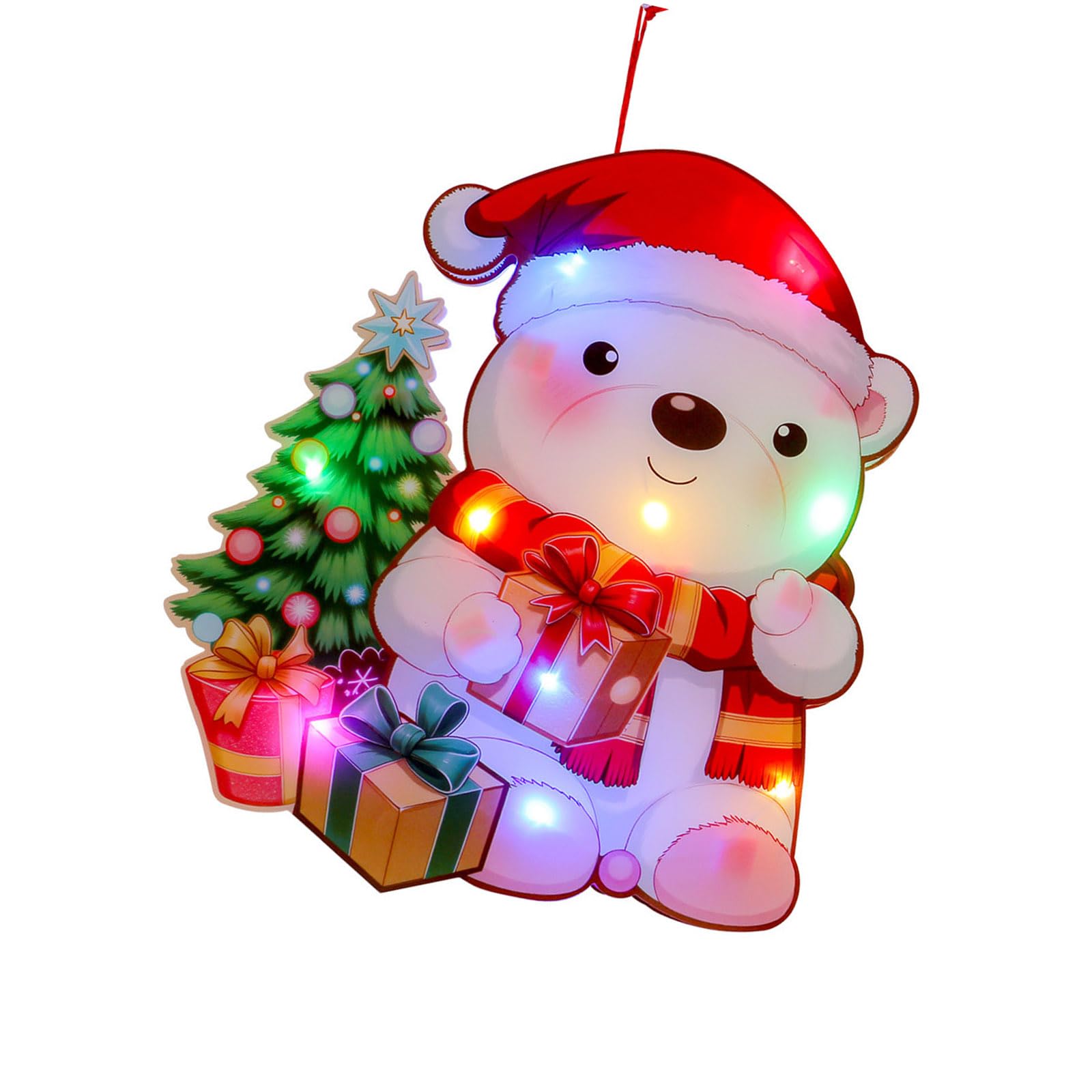 Buxuaaaa C Bright Lighted Festival Ornament With User Friendly Led Technology Indoor Outdoors Party Decoration Led Hristmas Hanging Decorations