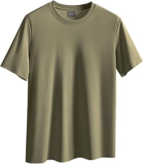 Hisitosa tシャツ メンズ 半袖 夏用 涼しい トレーニングウェア 無地 接触冷感 ジムtシャツ ストレッチ 吸汗速乾 インナー 肌着 汗染み防止 抗菌防臭 夏服