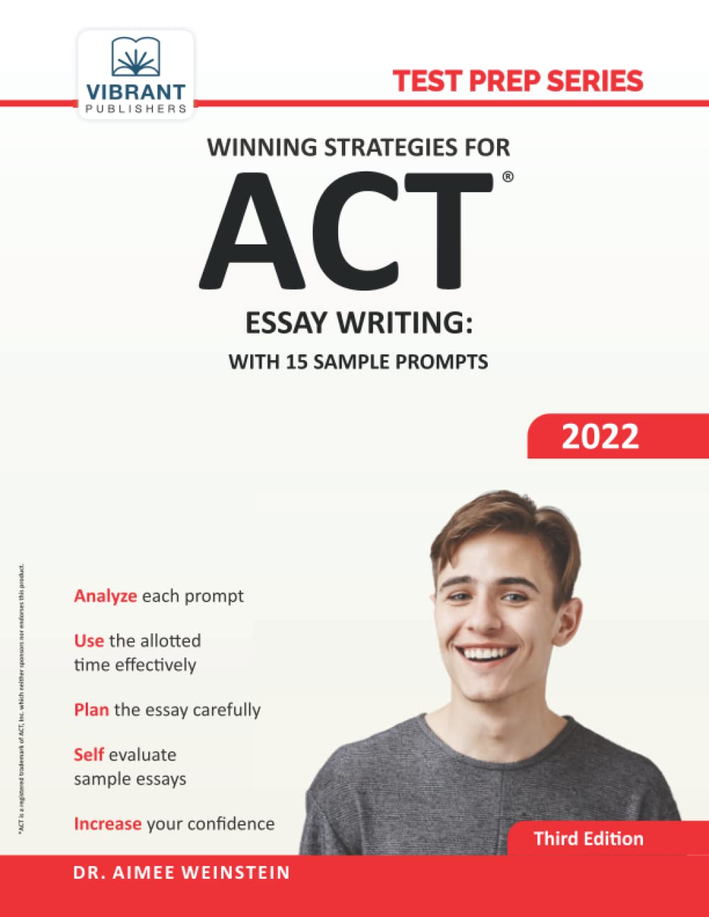 Winning Strategies For ACT Essay Writing: With 15 Sample Prompts (Test Prep)