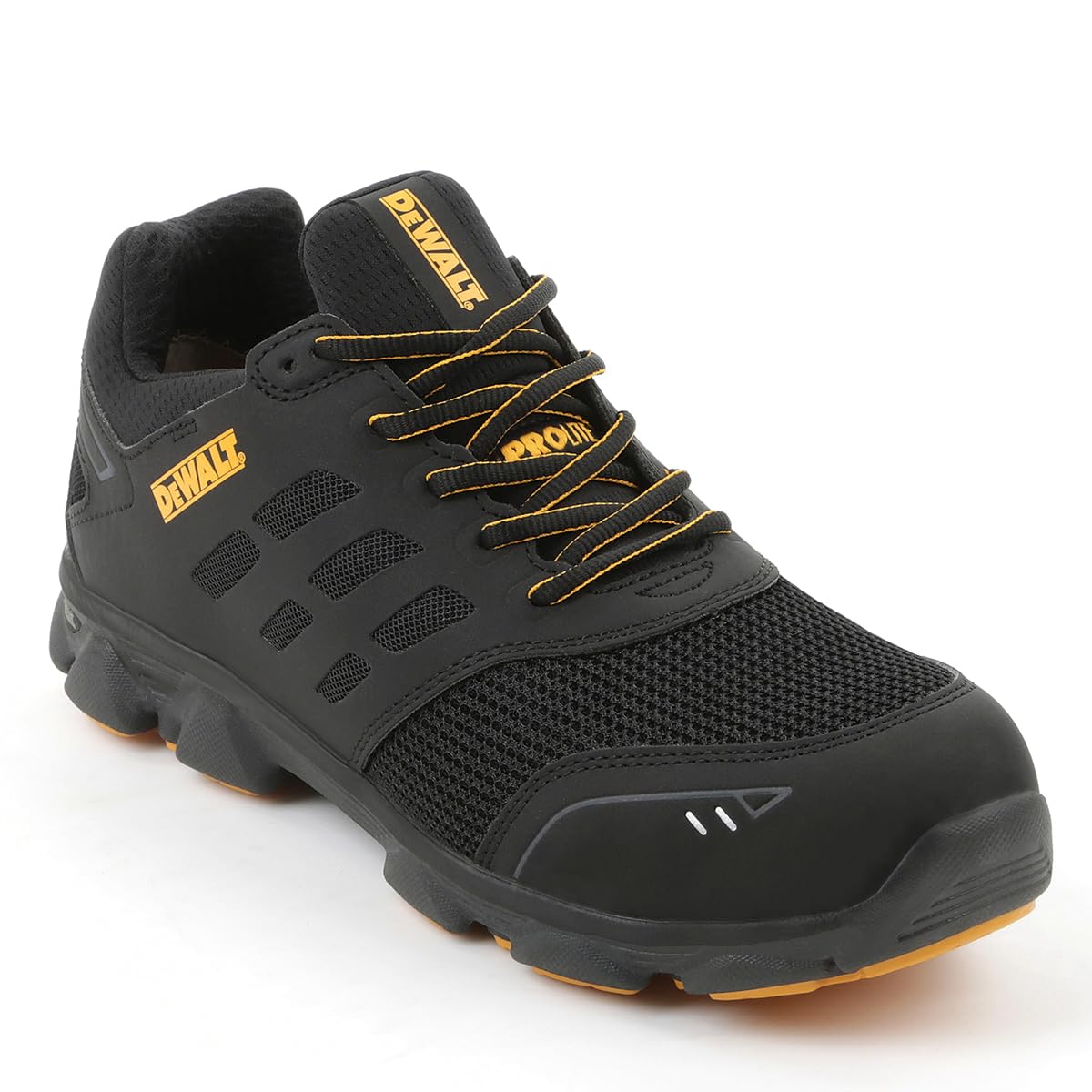 DEWALT Prism Low Men's Lightweight, Nylon Mesh, Prolite, Aluminum Safety Toe Work Shoes