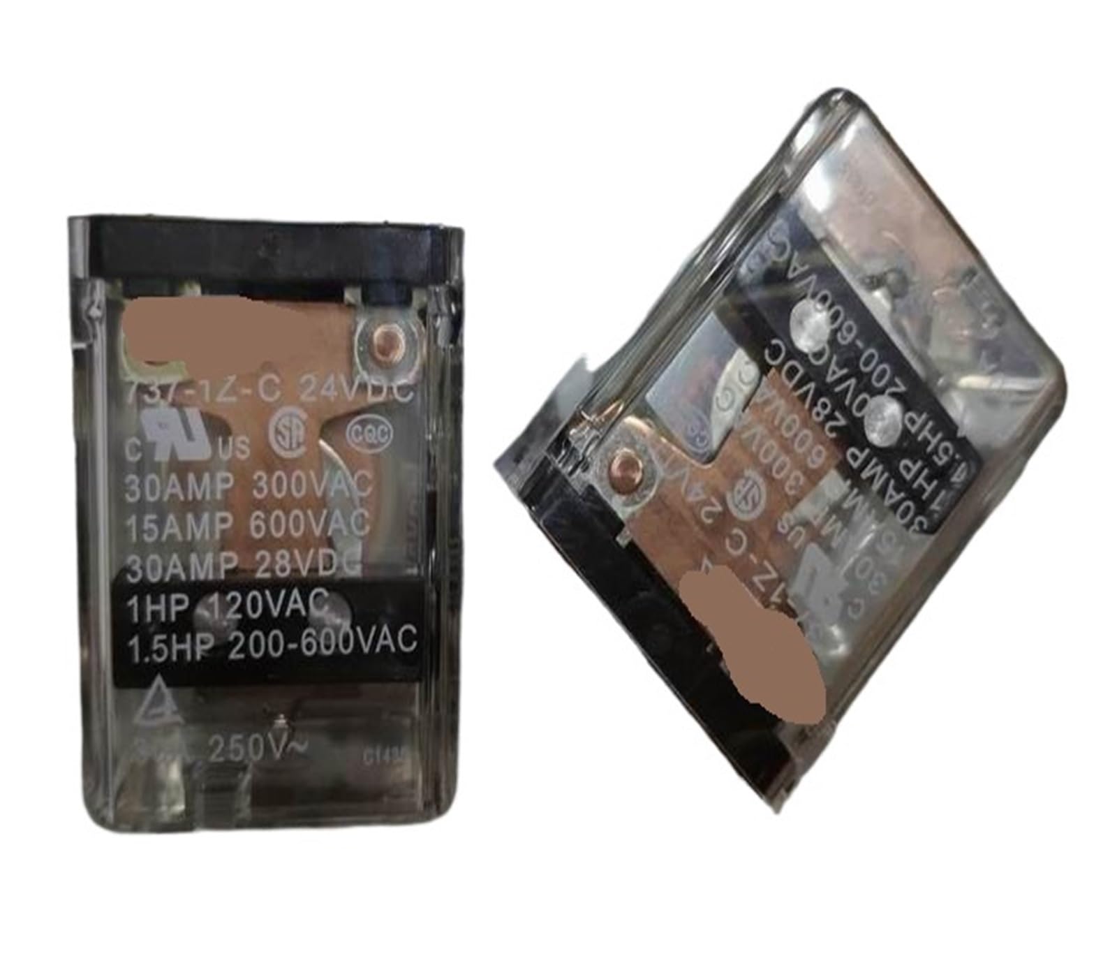 Relé 737-1Z-C 24VDC componente de repuesto electrónico con 6 pines para PCB
