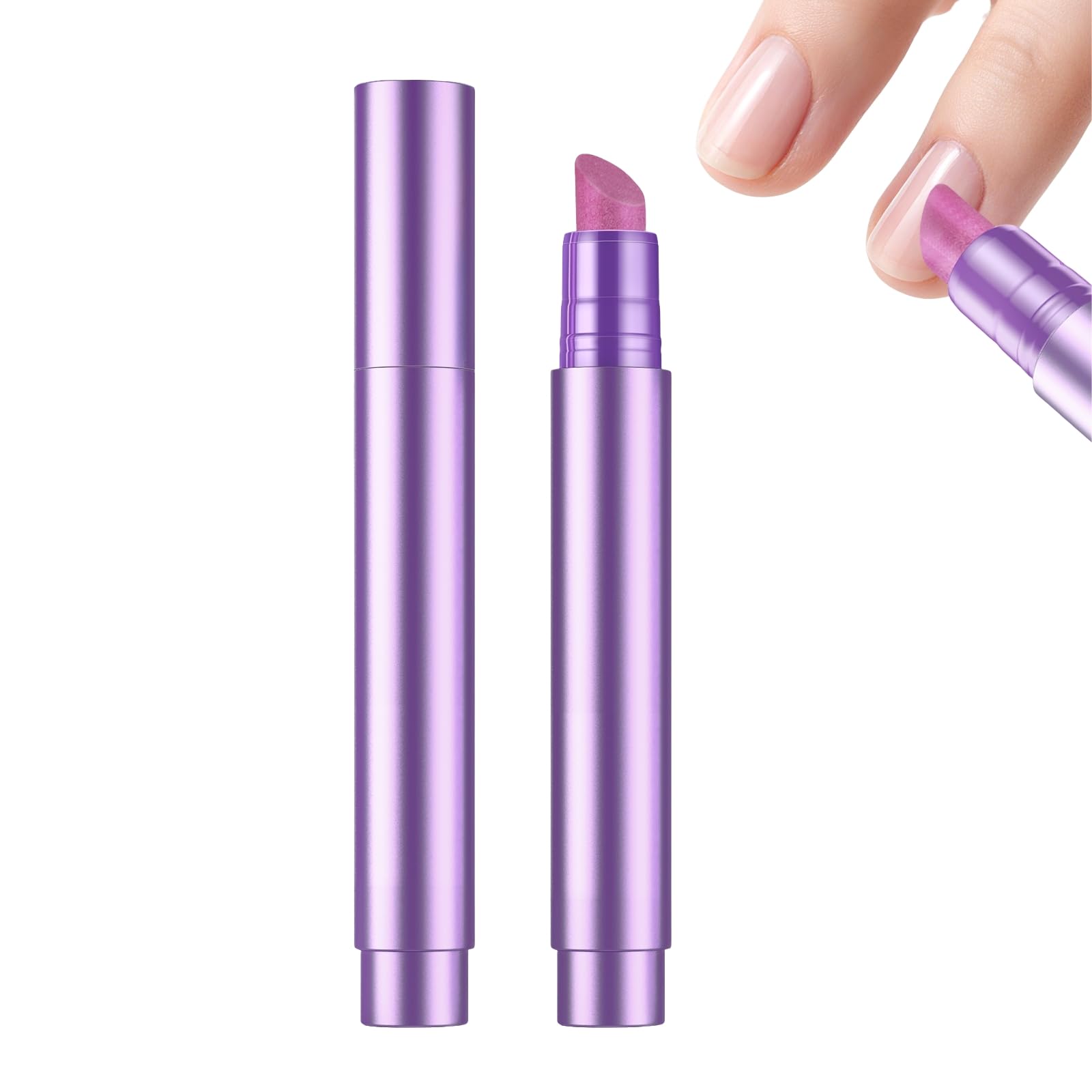 3-in-1 Cuticle Oil Pen Cuticle Pusher Nail Oil Pen with Ceramic Tip, Cuticle Treatment for Hangnails, Dry & Damaged Nails, Nail Cuticle Remover Pen