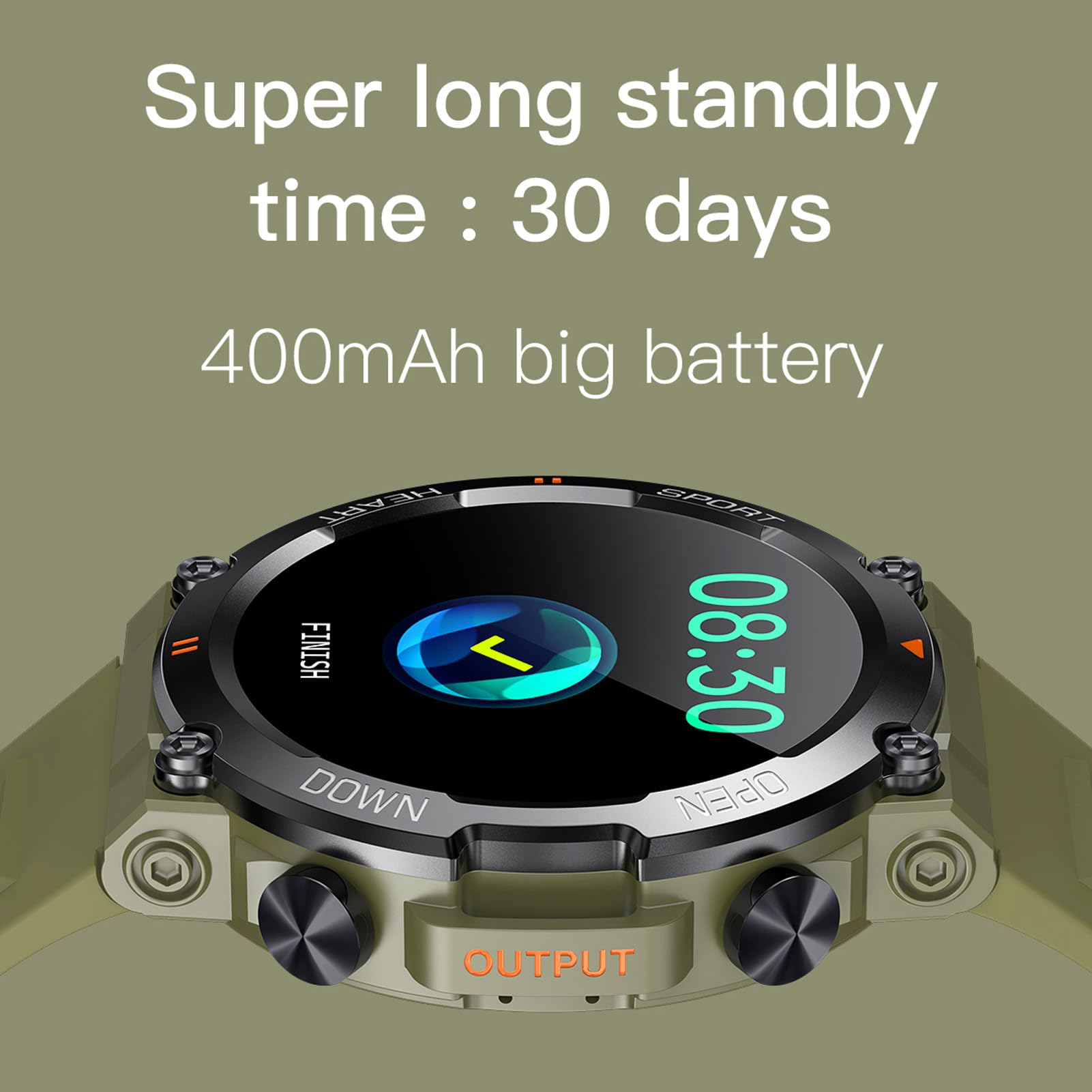 Inteligentny Zegarek, K56 Pro 1,39 Cala Kolorowy Ekran HD Bluetooth Powiadomienia o Połączeniach i SMS-ach Zegarki, Wodoodporny Smartwatch Fitness Tracker Zegarek z 24-godzinnym