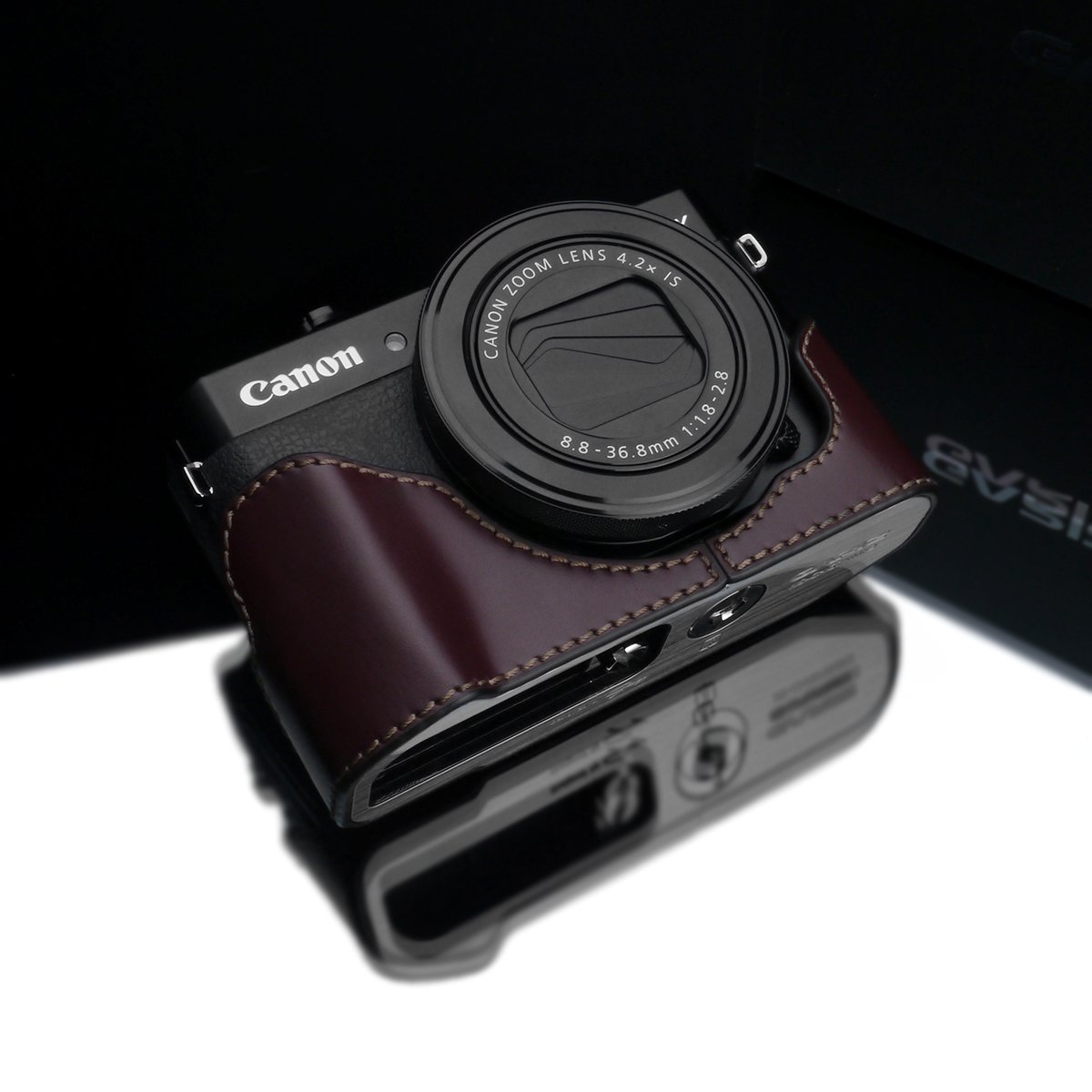 Amazon | GARIZ Canon PowerShot G7 X Mark II用 本革カメラケース XS