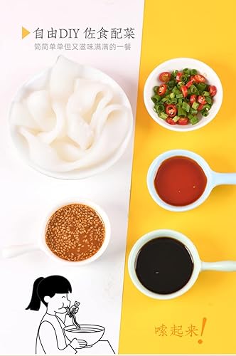 Miniatura 5 de Fideos anchos chinos Hotpot, fideos de vidrio de almidón de batata, Sichuan Hot Pot KuanFen, polvo instantáneo de comida instantánea con sabor a