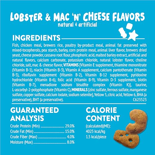 Friskies Purina Party Mix Cat Treats, Lobster & Mac 'N' Cheese, (10) 2.1 oz - image 7
