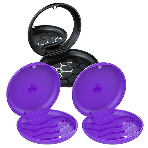 ARGOMAX Caso del alineador, caja de retención, caja de frenos, caja de ortodoncia de 3 piezas