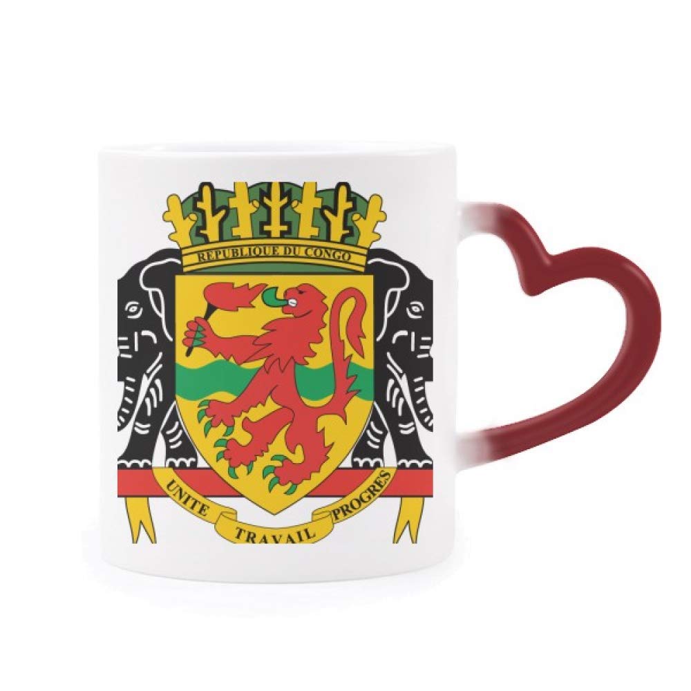 Taza sensible al calor de Congo, el regalo de cumpleaños ideal