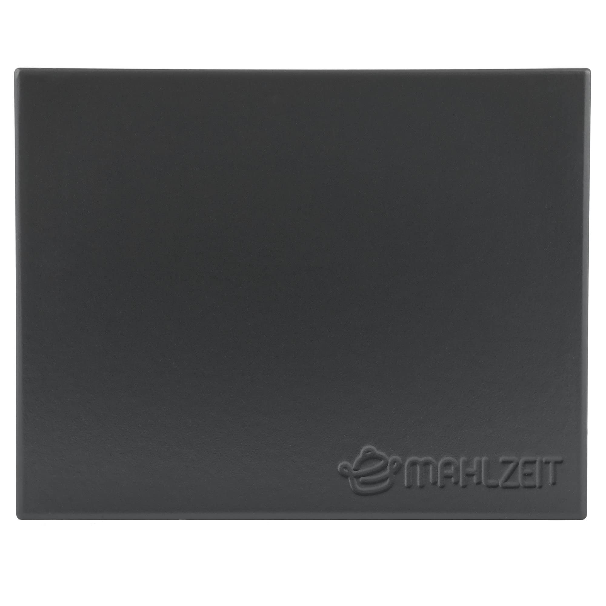Mahlzeit Pierre à pizza carrée 38 x 30 cm | Plaque en cordiérite pour pizza et tarte flambée | Pour gril, four et barbecue à gaz | Surface de cuisson pour pain