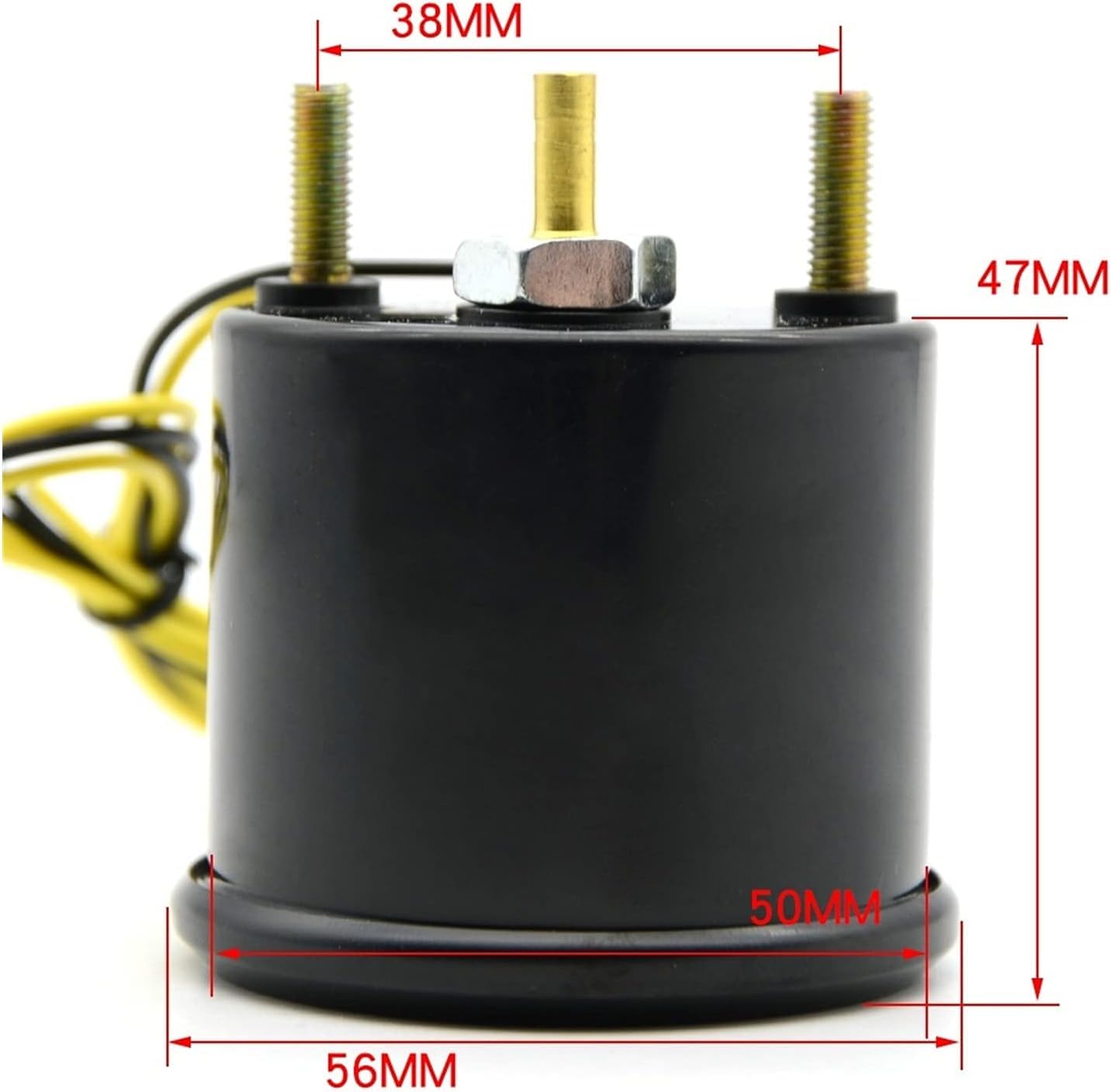 2 52mm Soczewka Dymna Wskaźnik Doładowania Bar Psi Podciśnienie Temperatura Wody Temperatura Oleju Ciśnienie Oleju Woltomierz Obrotomierz Rpm Wskaźnik Samochodowy + Podkł, Tachometer
