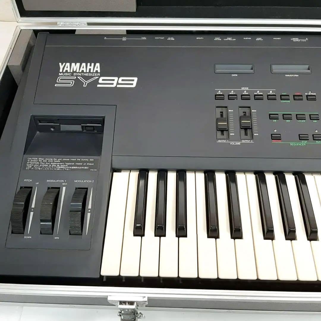 美品】YAMAHA SY99 シンセサイザー 76鍵 鍵盤 楽器ハードケース