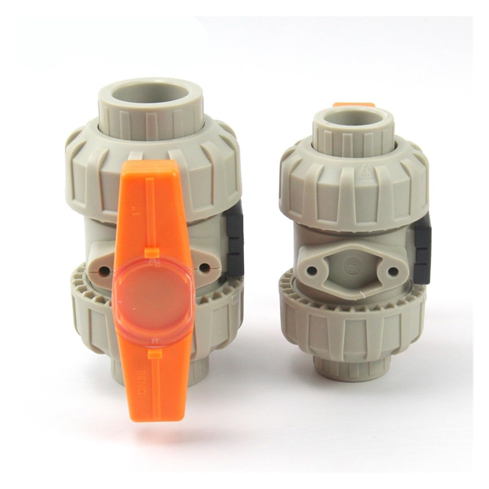 Adaptador de válvula de bola de drenaje, I.D20 ~ 50 mm, válvula de bola doble True Union, conector de tubería de agua industrial, accesorios de manguera de fontanería, válvula de cierre deslizante de