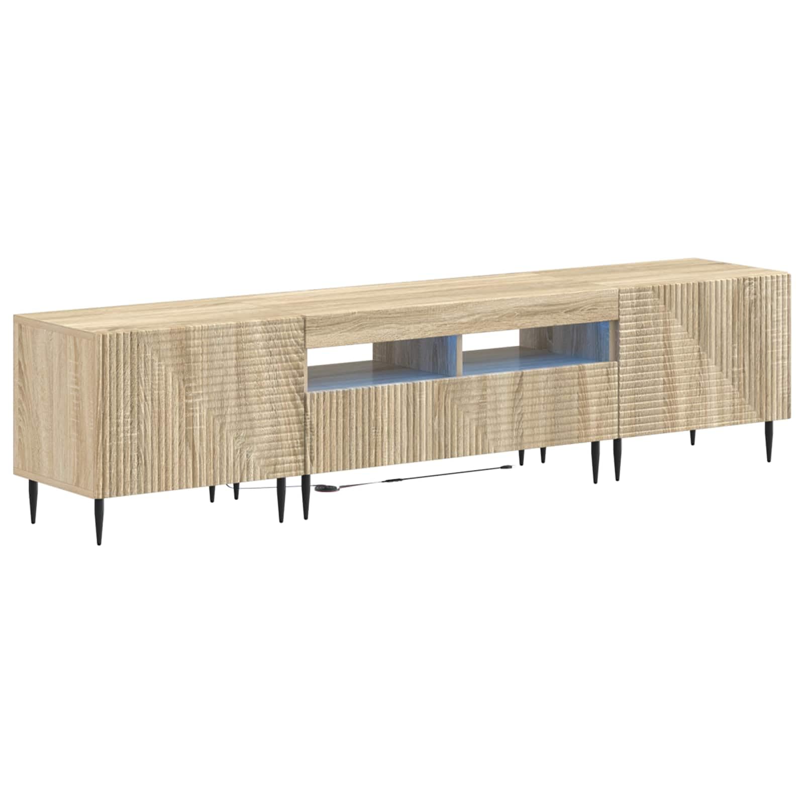 Sonoma - Mueble de TV (3 piezas, madera de roble)