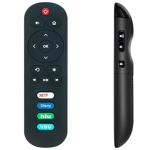 Replacement Remote Control Applicable for TCL Roku TV 65S421 43S421 75S431 65S431 55S431 55S421 50S421 55S20 43S431 75S421 32S331 50S431 50S425 75R615 50S527 43S525 43S425 55S425 32S327 55S527 32S325