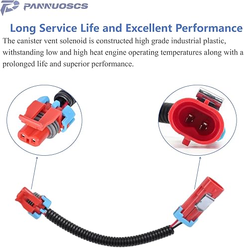 Miniatura 6 de Solenoide de ventilación de recipiente de evaporación P0449 Compatible con 2004-2010 Chevy Silverado GMC Sierra 1500 2500 3500 HD Classic Solenoide