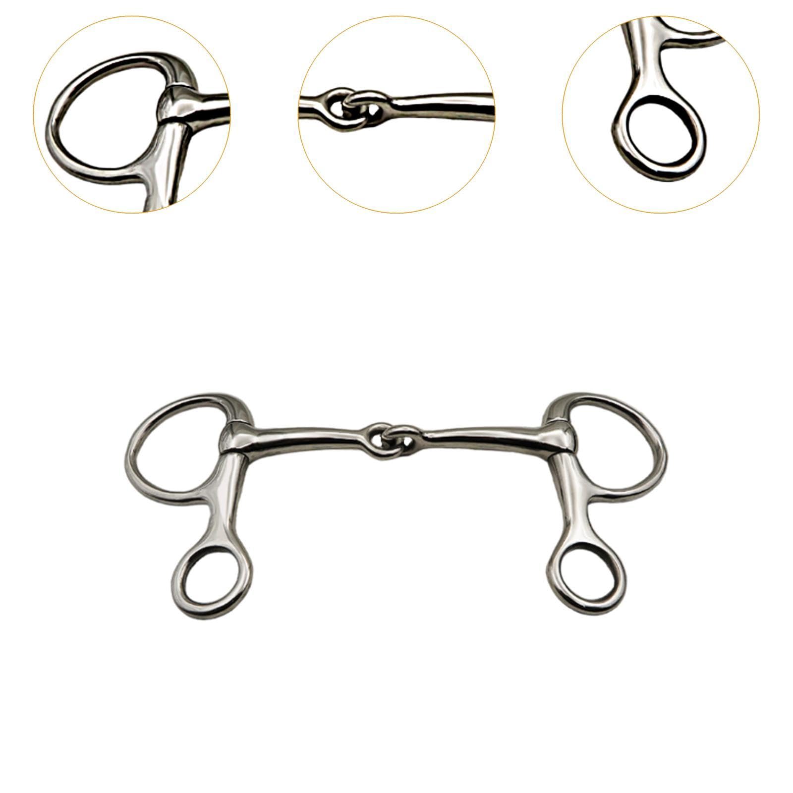 Morso per Cavallo, Filetto per Cavallo, Filetto a guancia, Attrezzatura per l'addestramento dei Cavalli, morso a Bocca per Cavallo