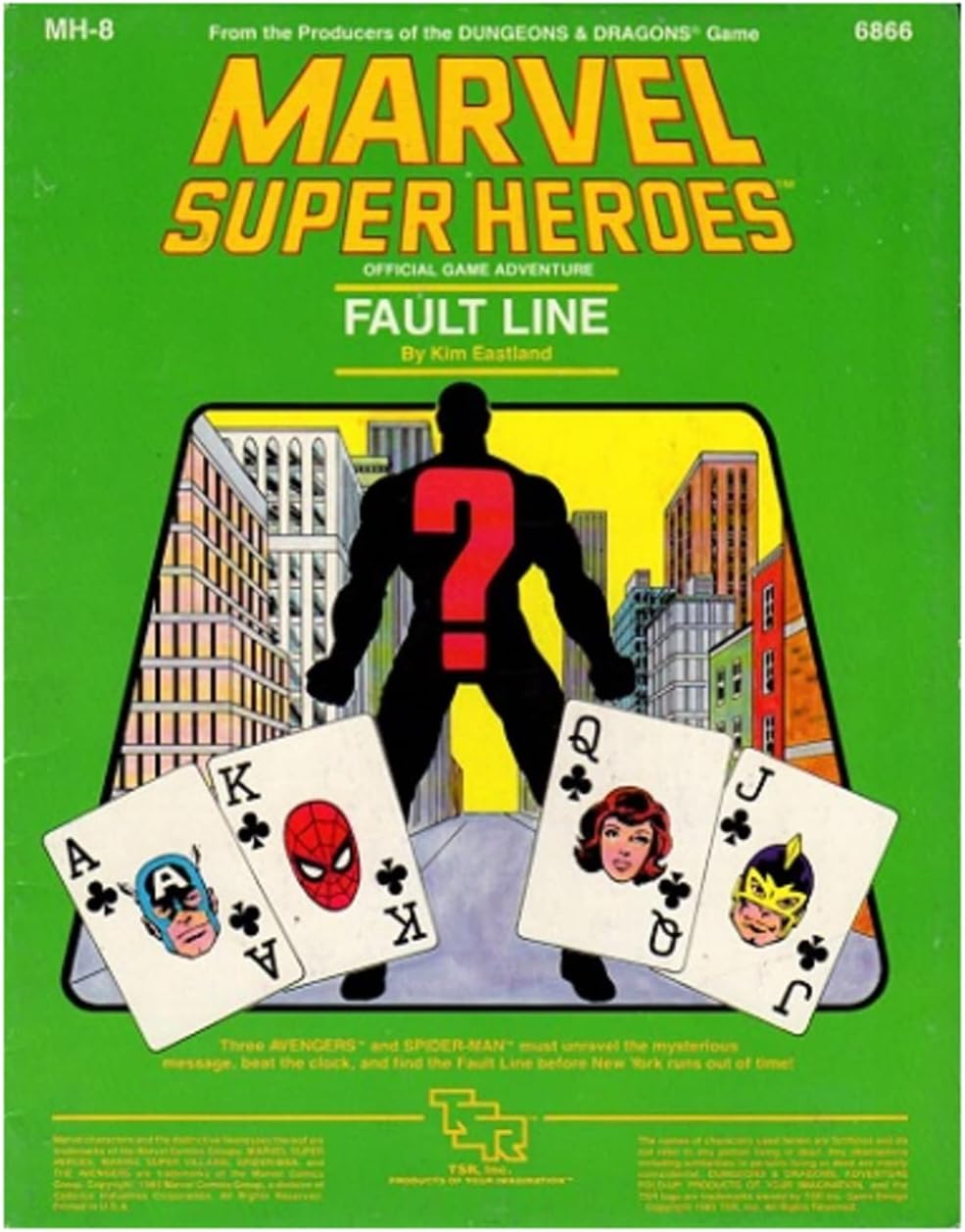 Kim EastlandFault Line (Marvel Super Heroes module MH8) by Kim Eastland (1985-12-02)