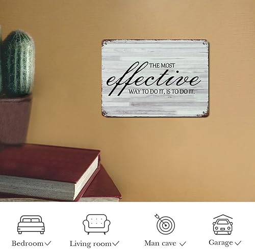 Vista 63 de LUIJORGY Letrero de metal con letras familiares con texto en inglés «The Mountains Are Calling And I Must Go», letrero de aluminio vintage