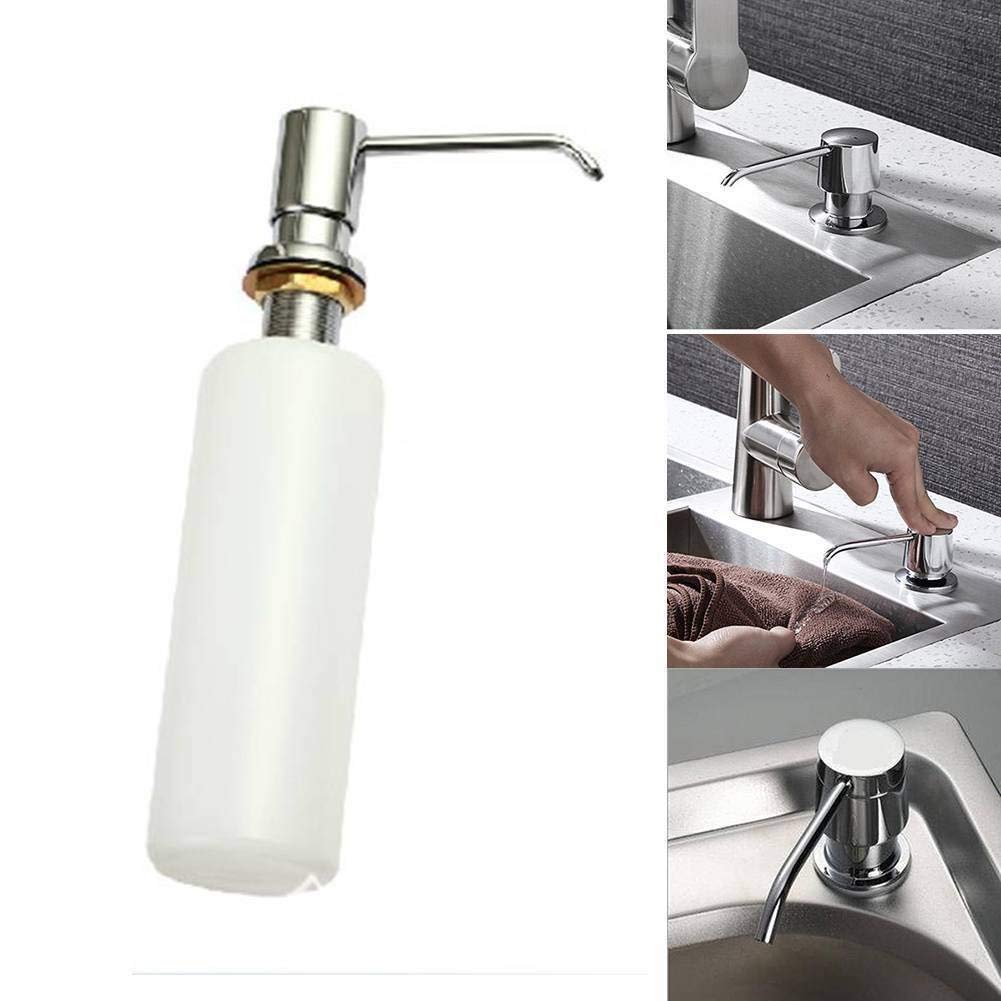 Organizzatore Per Lavandino, Dispenser Di Sapone Da Cucina, Dispenser Per Liquido Di Lavaggio, Organizer Per Lavandino, Organizer Per Lavello Da Cucina, Set Dispenser Per Sapone Per Piatti, Set