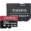 VIOFO 256GB Industrial Grade microSD Card, U3 A2 V30 High Speed Memory Card with Adapter, Support Ultra HD 4K Video Recording gallery image