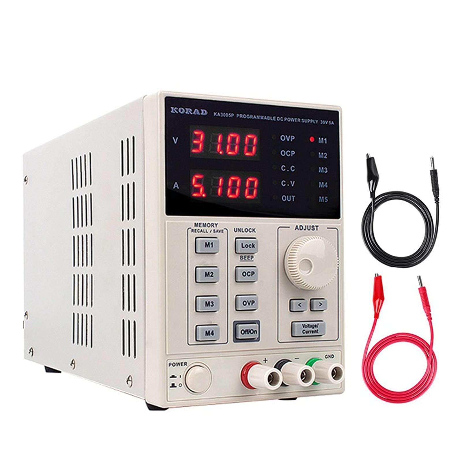 Fuente de alimentación programable de laboratorio 3 0V 10A 60V 5A 120V 3A Buscar regulado corriente continua FUENTES DE ALIMENTACIÓN FUNCIÓN DE MEMORIA AJUSTABLECIDA DE ALTA Precisión(SPPS-S305)