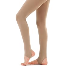Stelle Girls Women Stirrup Tights Ultra Soft Dance Tights for Ballet, Gymnastics, School Little Kid/Big Kid/Women