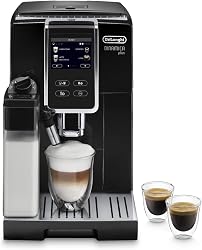 De'Longhi Dinamica Plus ECAM 370.70.B, Machine Expresso a…