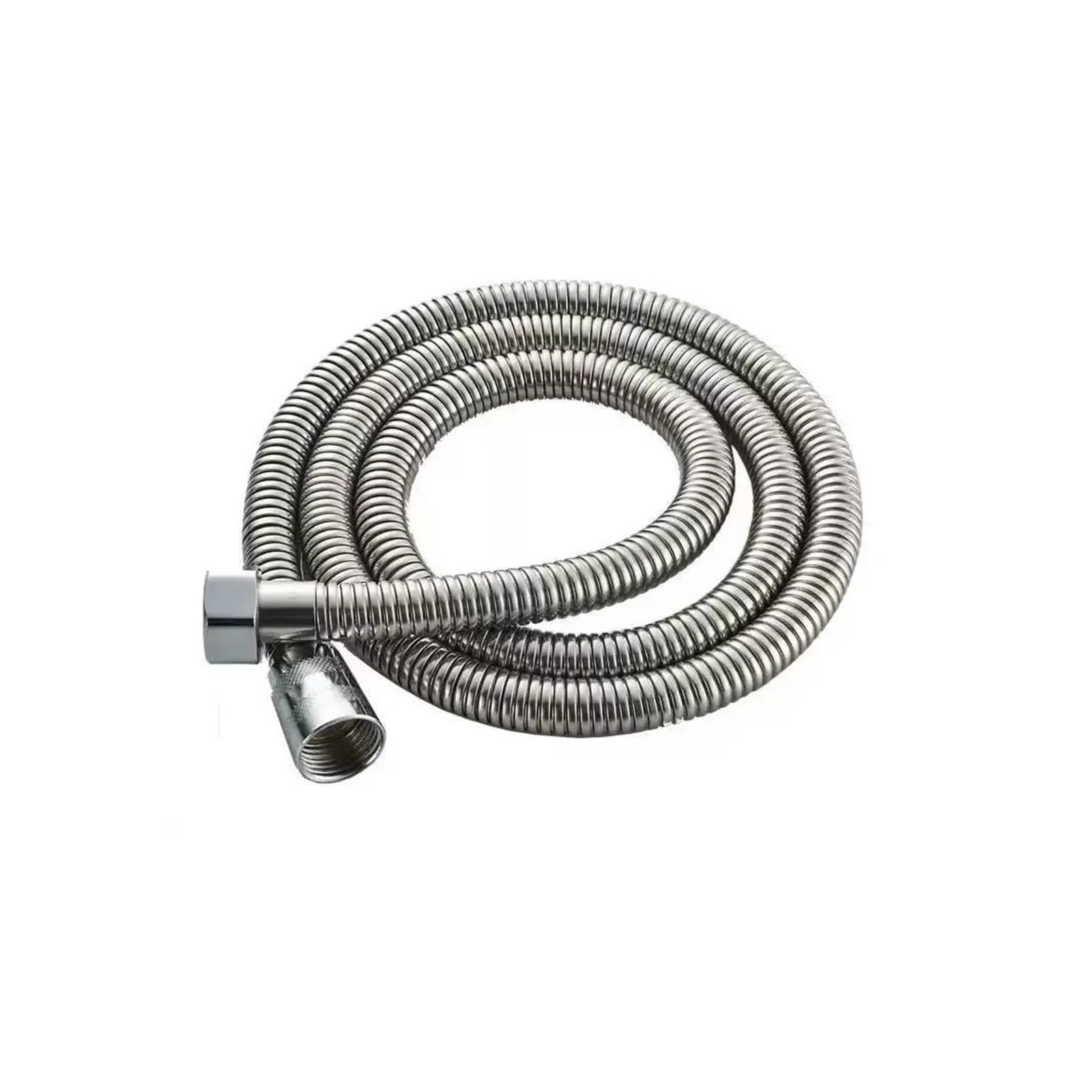 Manguera de ducha flexible universal de 150 cm, color gris, ideal para alcachofa de ducha de mano, fácil instalación, actualización para baño GI/2 Connect