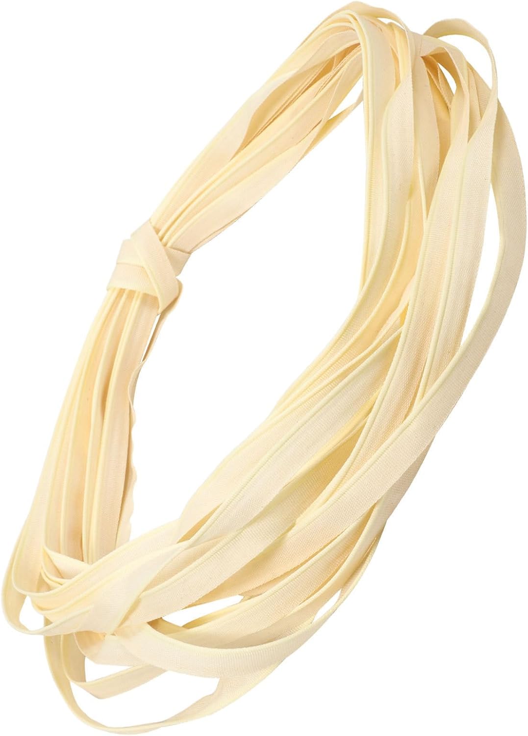 YARNOW Book Binding Ribbon Tape for Handmade Book Repair and Rebinding Projects, Beige 20 Yards Polyester 13mm Wide Fabric Strip Minimizes Glue Overflow and Reduces Risks of Localized