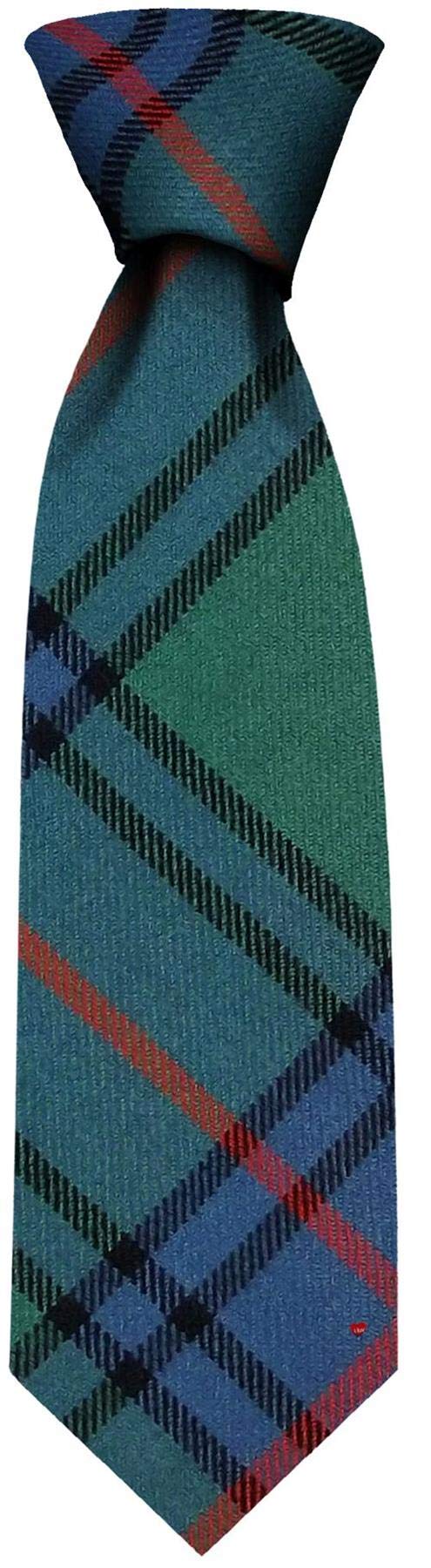 Cravate Tartan Shaw Légère Finition Anti-Plis pour Costume Homme - 4